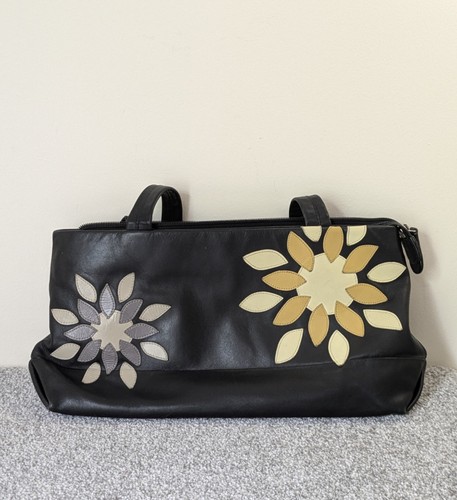 Radley black leather - leather, shoulder