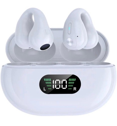 Clip wireless earbuds bone - on,