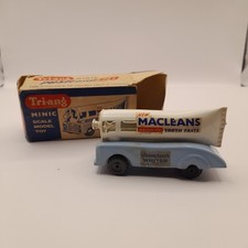 Triang Minic Push And Go Macleans Van With Original Box