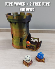 Dice Tower 3D Printed Dungeons