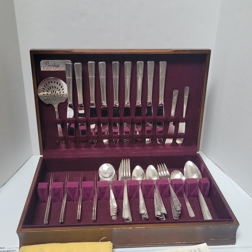 Prestige silver plate flatware - silver,