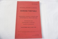 1992 regional railways - 1992, central