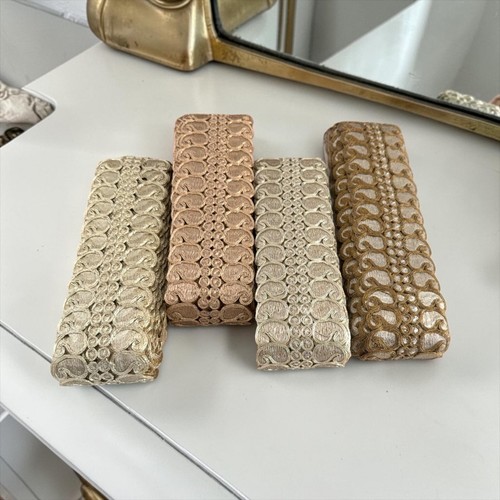 Luxury 8cm gold zari - luxury,