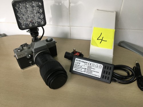 Retro camera desk lamp - retro,