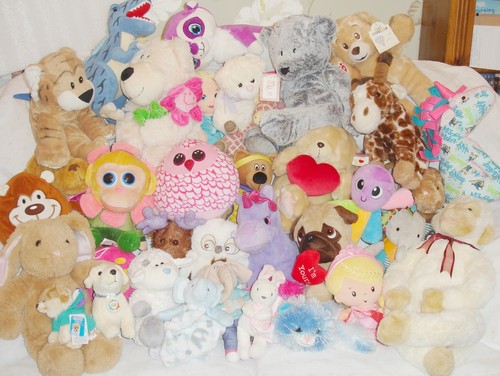 Huge bundle soft plush - huge,