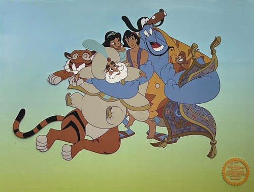 Disney aladdin jasmine genie - disney,