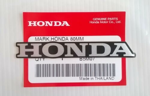 Honda mark 80mm silver black - honda,