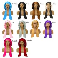 Women Long Hair Care Satin