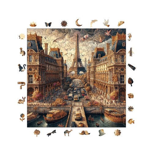 Wooden puzzles for adults - puzzles,