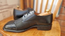 Nickleby's Mens Derby Shoes Size UK8 EU42 Wedding, Extra Wide Fit