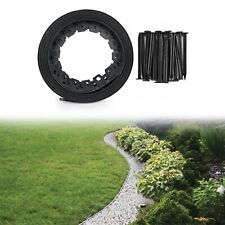 10m Black Lawn & Path Edging