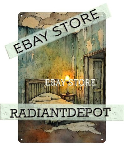 Metal sign antique - metal,