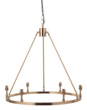 Ceiling Light Brass Chester 6