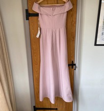 Trumpet/Mermaid Stretch Crepe Bridesmaid/ Prom dress of-the-shoulder floorlength