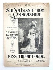 1907 Antique Music Sheet