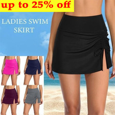 Women High Waist Swim Shorts