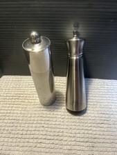Cole and Mason Stainless Steel Pepper and Salt Grinder