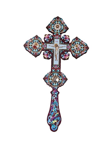 Large orthodox wooden hand - orthodox,