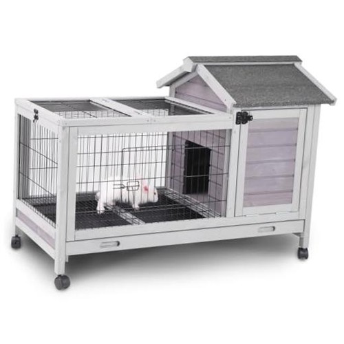 Rabbit cage indoor for 2 - cage,