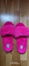 UGG Neon Slippers Size 4
