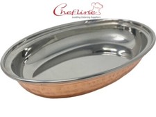 Indian Copper Hammered Oval
