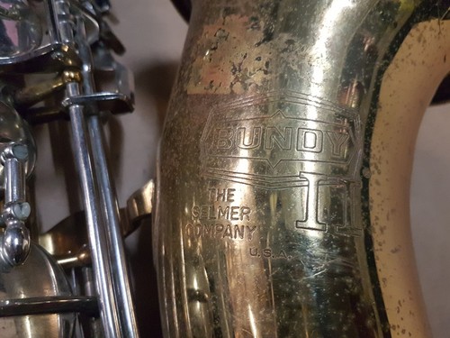 1986 selmer bundy tenor sax - selmer,