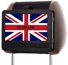 Car Headrest Mount Holder 10" Inch Swivel Screen Style Portable DVD Player UK