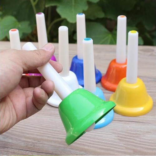 Hand bells set 8 note - hand,
