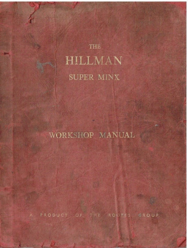 Hillman super minx mki - hillman,