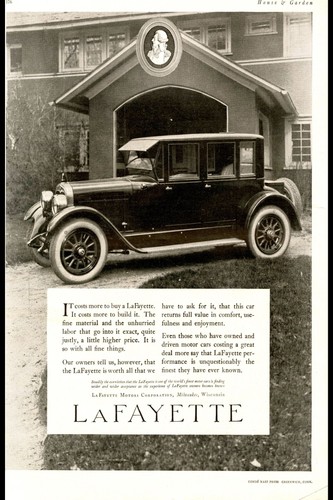 Vintage lafayette car - 🚗, ad