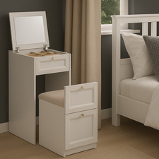 Narrow Dressing Table Storage