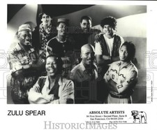 1993 Press Photo Musical performers Zulu Spear - tup03140