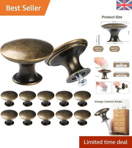 24pcs vintage cabinet knobs - 24pcs,