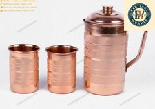Indian Pure Copper Water Jug