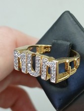 vintage MUM ring sterling