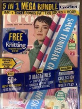 Simply Crochet Magazine #161 2025: 5-in-1 mega bundle, needles + bonus magazine