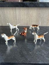Beswick Fox And Hounds (Set 3
