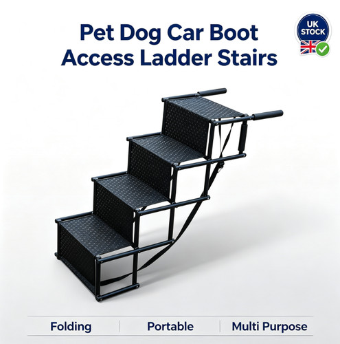 Portable dog car steps folding - steps,
