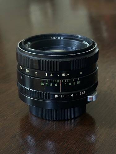 Zenitar 50 m42 - 1,7/50,