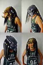 Predator Rubber Latex Mask Halloween AVP Cosplay Costume High Detail Top Quality
