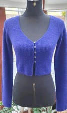 BNWT Zara purple cardigan size