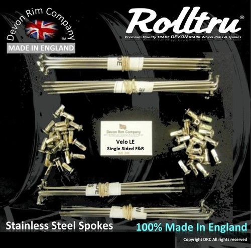 Vel6 ssp stainless spokes - vel6-ssp, 19"