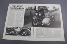 Triumph Thunderbird & Steib sidecar - Vintage motorcycle article (B079/09-24)
