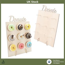 Elegant Wooden Donut Wall