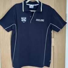 Y2K Geelong Cats Football Polo