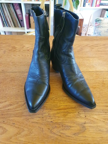 Zara leather slim fit - , cowboy