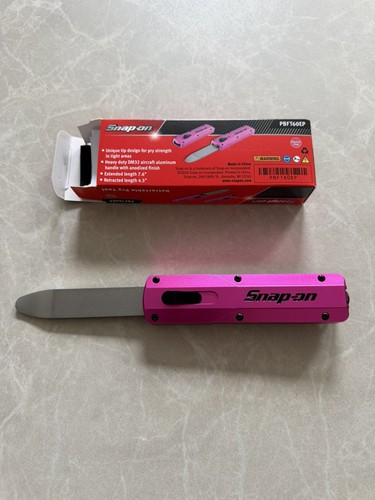 Snap retractable pry - on, tool