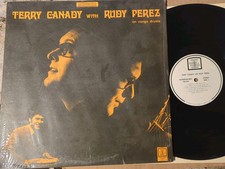 TERRY CANADY With RUDY PEREZ ON CONGA DRUMS Vinyl Record Album LP (IRS 1001) VG