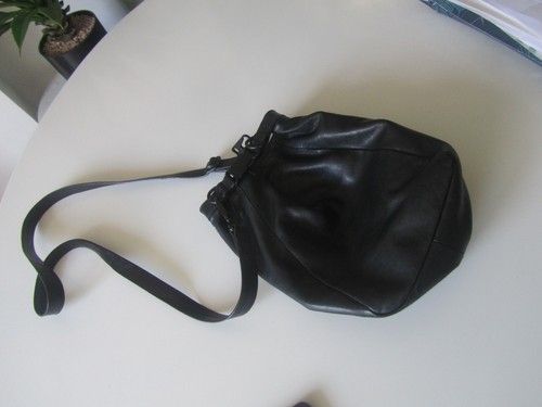 Arket black soft real leather - real,