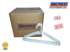 x500 PLAIN WIRE WHITE HANGERS